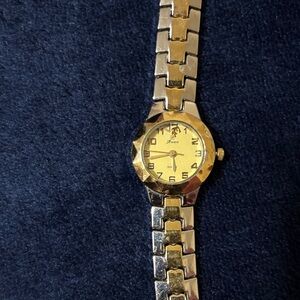 Riviera Two-Tone Gold & Silver Women's Bracelet Watch